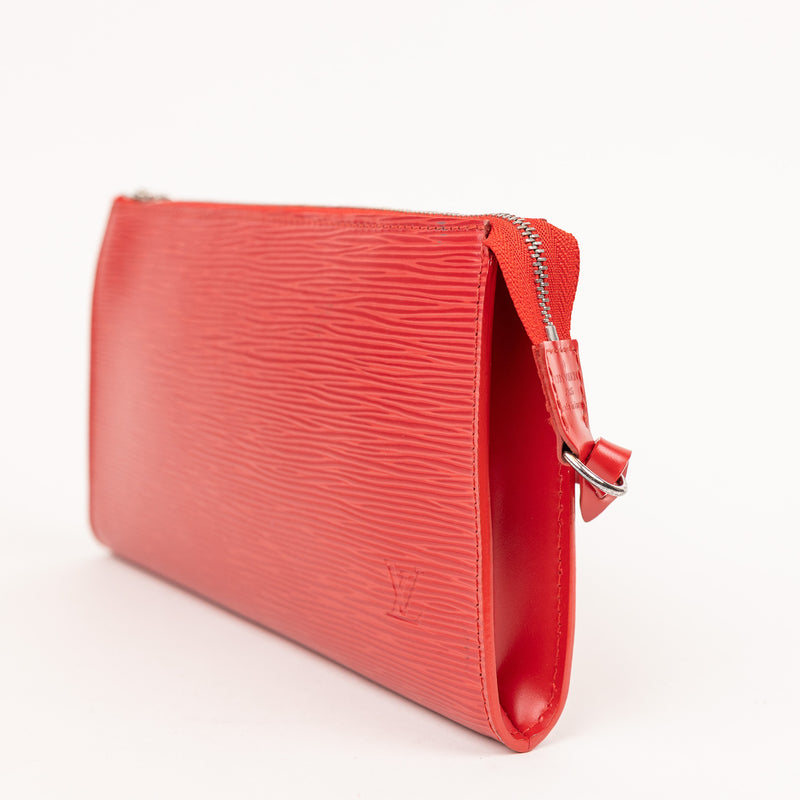Louis Vuitton Epi Pochette Red