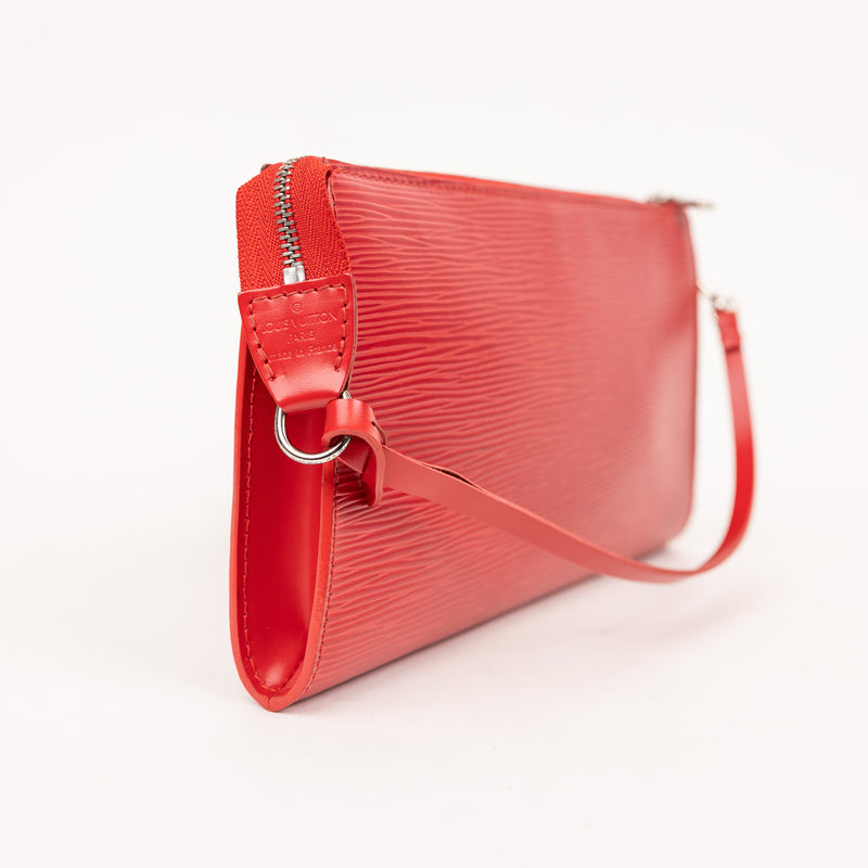 Louis Vuitton Epi Pochette Red