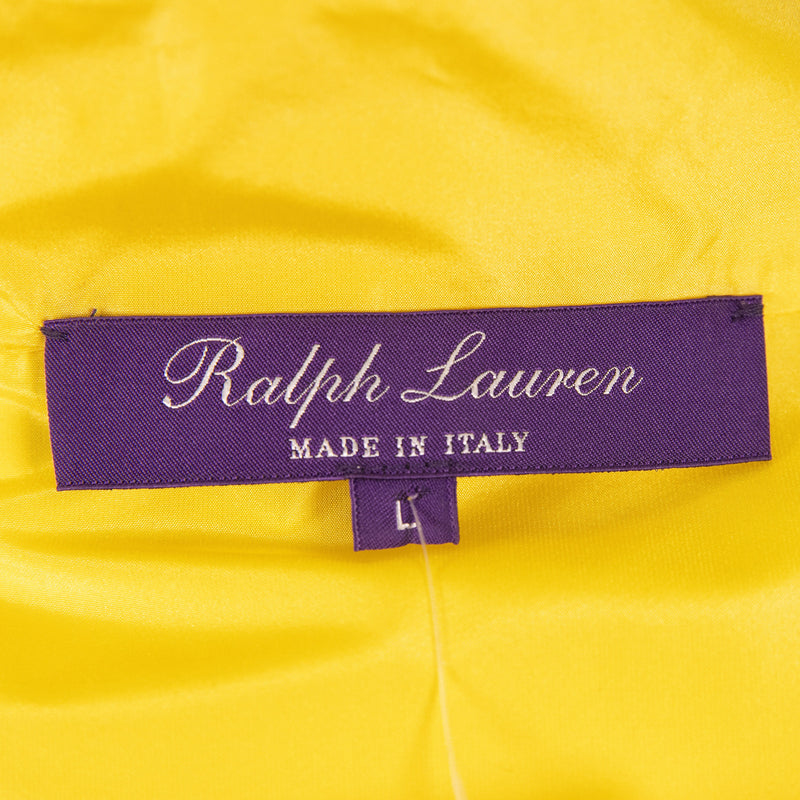 Ralph Lauren Yellow Rain Jacket Size L