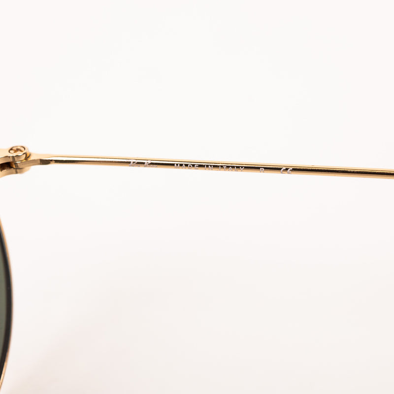 Ray-Ban Black Gold Aviator Sunglasses