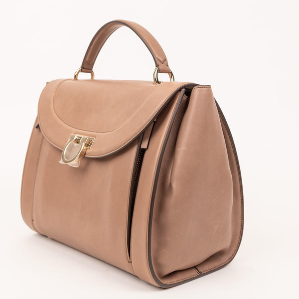 Ferragamo Rainbow Sophia Bag Large Brown