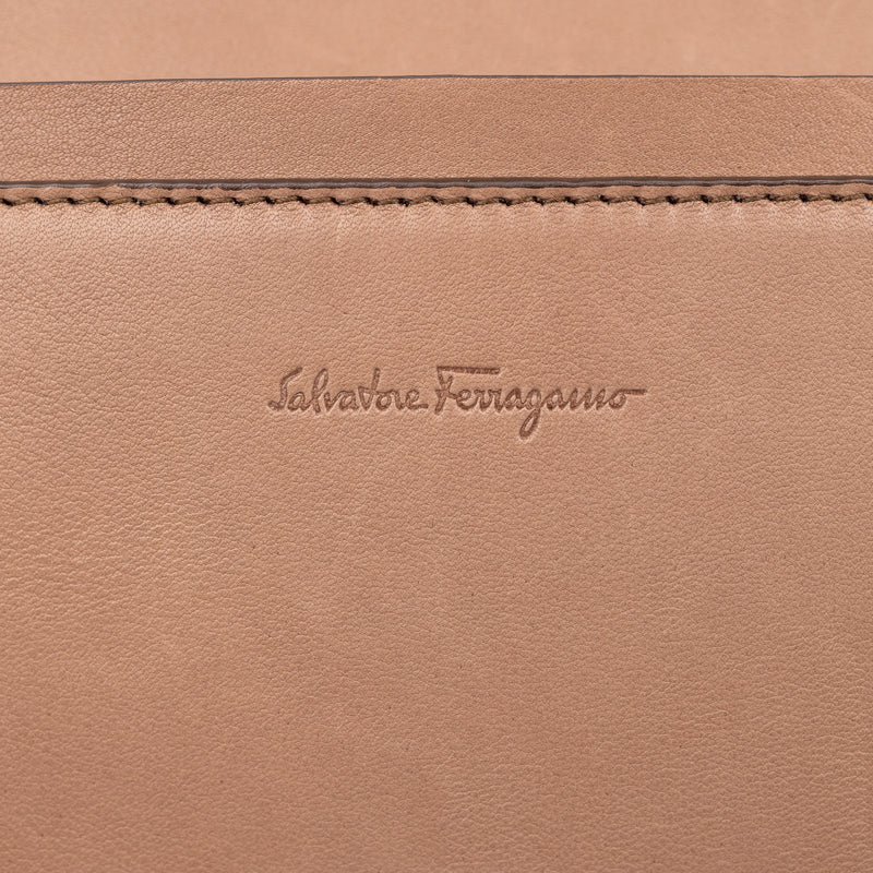 Ferragamo Rainbow Sophia Bag Large Brown
