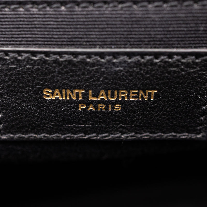 Saint Laurent Black Jaime Leather Bag GHW