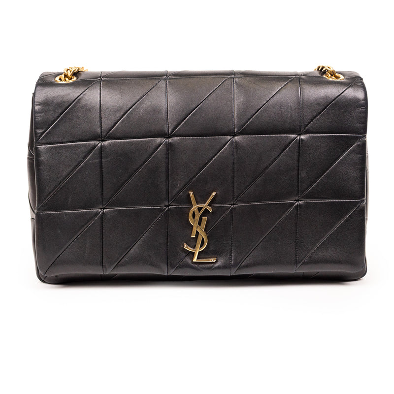 Saint Laurent Black Jaime Leather Bag GHW