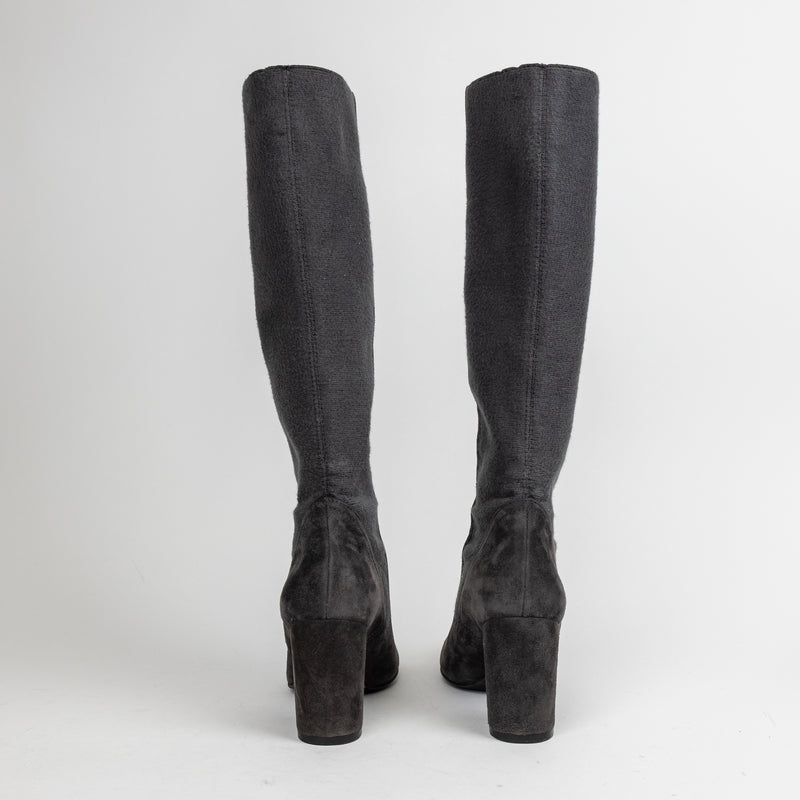 Stuart Weitzman Gray Suede Over the Knee Boots Size 6