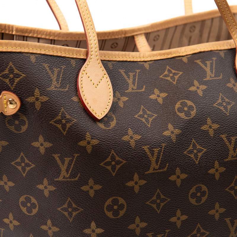 Louis Vuitton Brown Monogram Canvas MM Tote