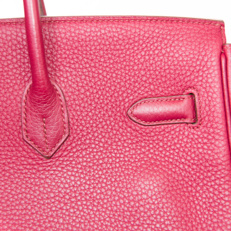 Hermes Rubis Red Togo Leather 35cm Birkin Gold Hardware