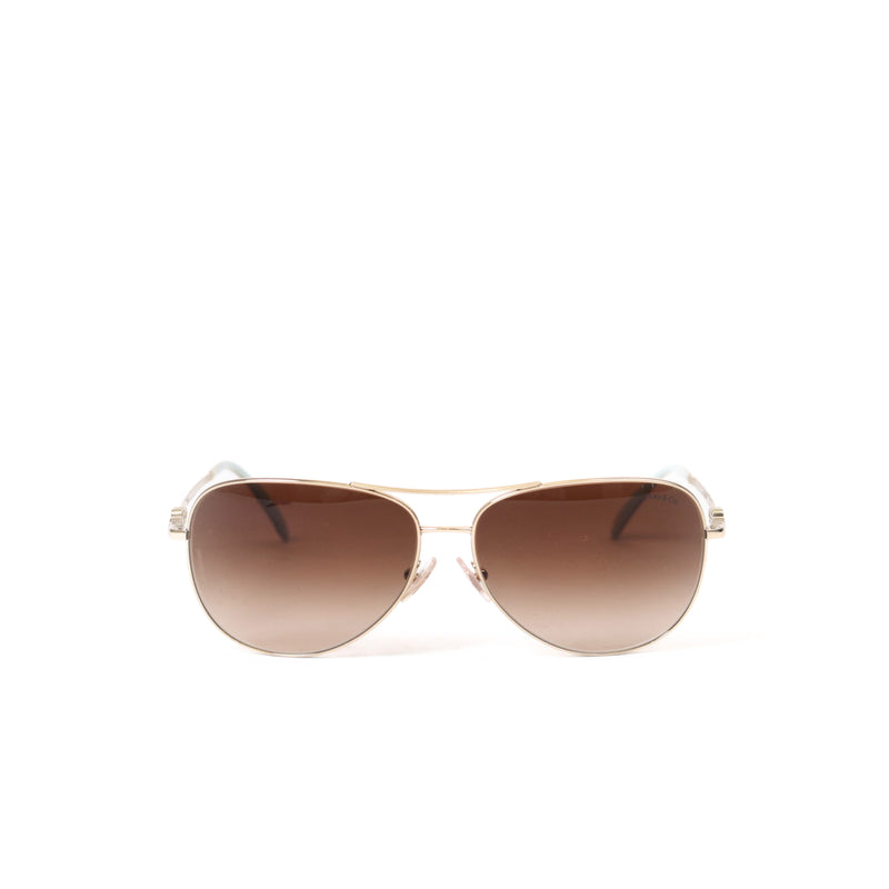 Tiffany & CO. Aviator Brown Gradient Sunglasses