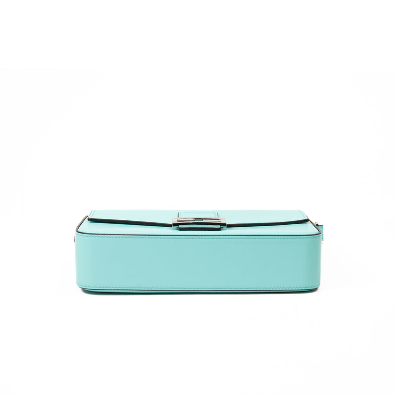 Tiffany & CO. X FENDI 2022 Robin's Egg Leather Baguette