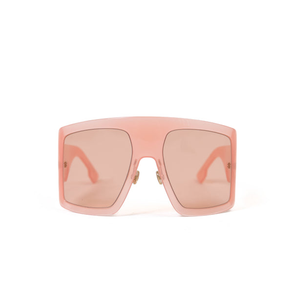 Christian Dior Pink So Light 1 Sunglasses Shield
