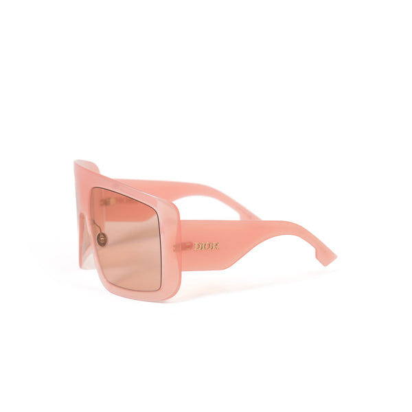 Christian Dior Pink So Light 1 Sunglasses Shield