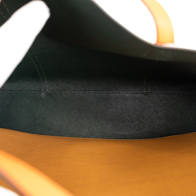 Tory Burch Orange Leather Tote