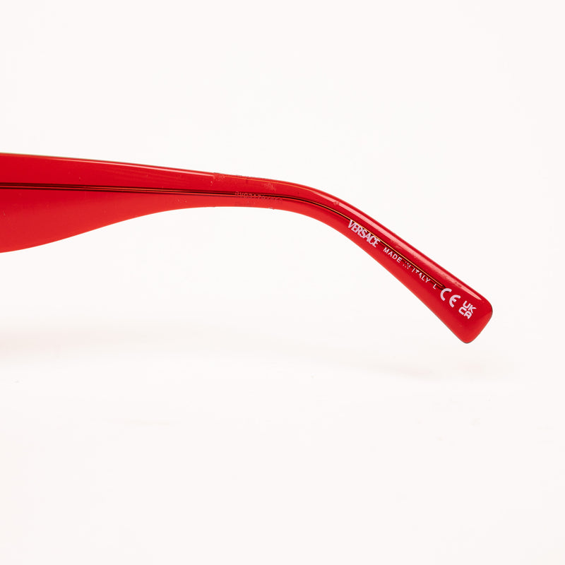 Versace 4394B Red Acetate Sunglasses