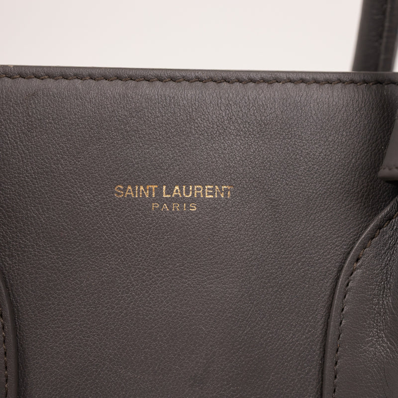 YSL Sac De Jour Bag Calfskin Small Gray