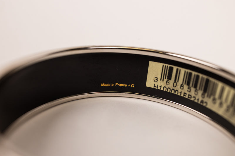 Hermes Red Rough Bangle Wide Enamel Bracelet