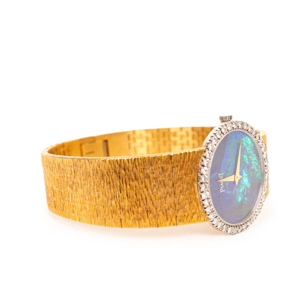 Piaget Blue Opal Diamond Watch Gold