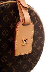 Petite boîte chapeau leather crossbody bag Louis Vuitton Brown in