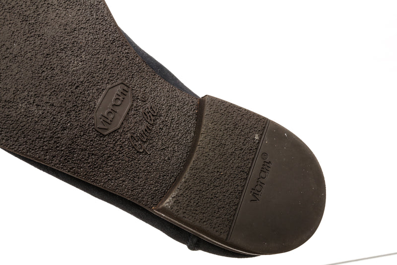 Brunello Cucinelli Blue Suede Men's Shoes Size 45