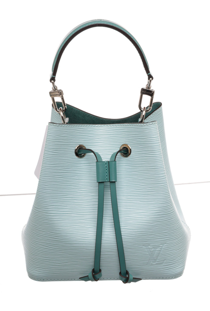 Louis Vuitton Petit Noé Bucket Bag PM GreenRed Leather for sale online   eBay