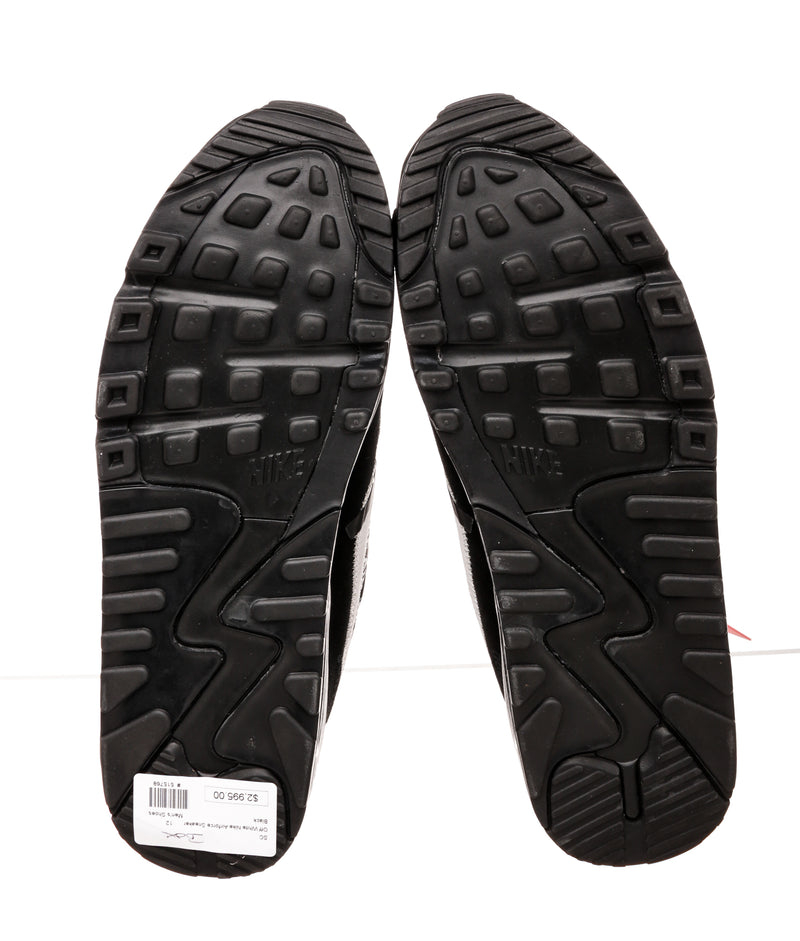 Off-White Nike Men's Black Airforce Sneakers Size 12