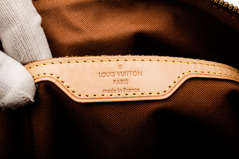 Louis Vuitton Brown Monogram Canvas Palermo GM Shoulder Bag